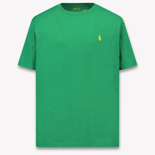 Ralph Lauren Kids Boys T-Shirt In Green