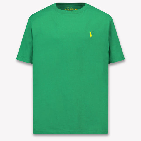 Ralph Lauren Kids Boys T-Shirt In Green