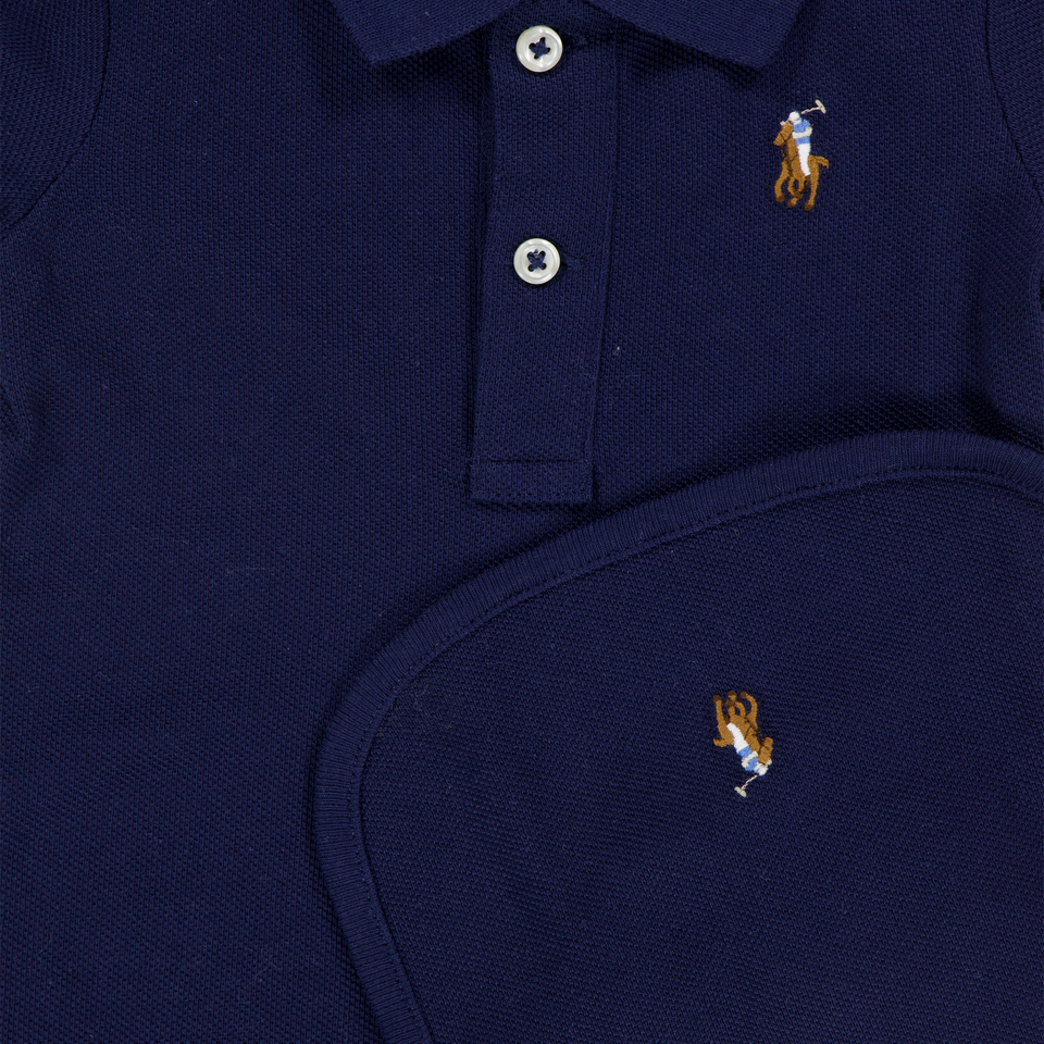 Ralph Lauren bebe Unisex mameluco en Navy