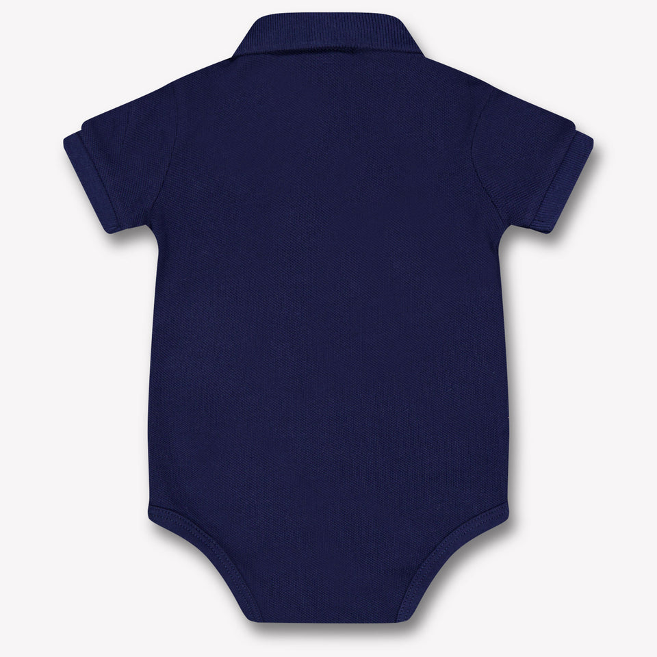 Ralph Lauren bebe Unisex mameluco en Navy