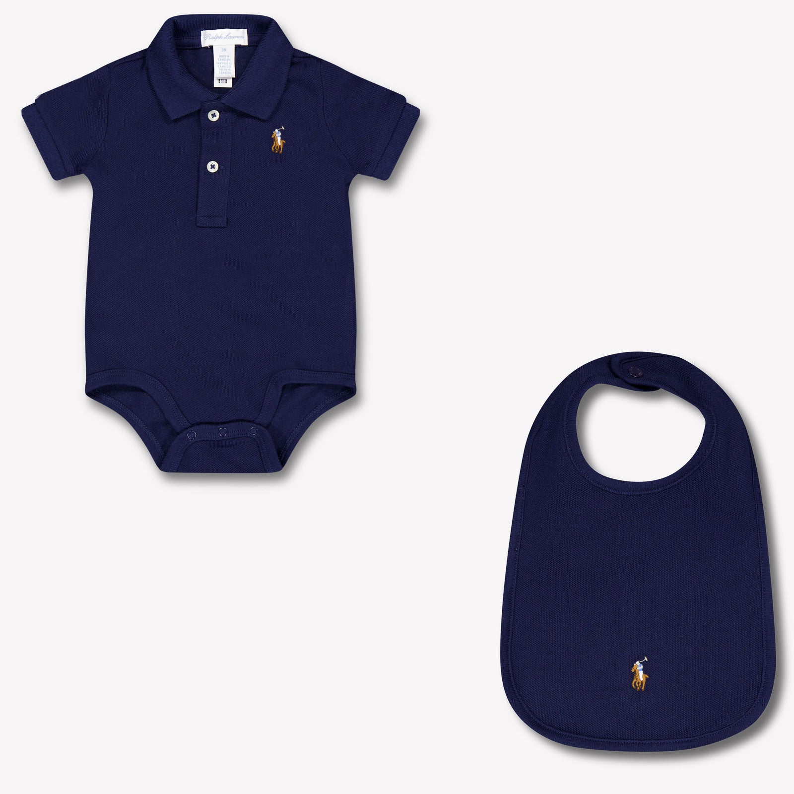 Ralph Lauren bebe Unisex mameluco en Navy