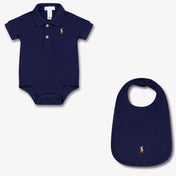 Ralph Lauren bebe Unisex mameluco en Navy