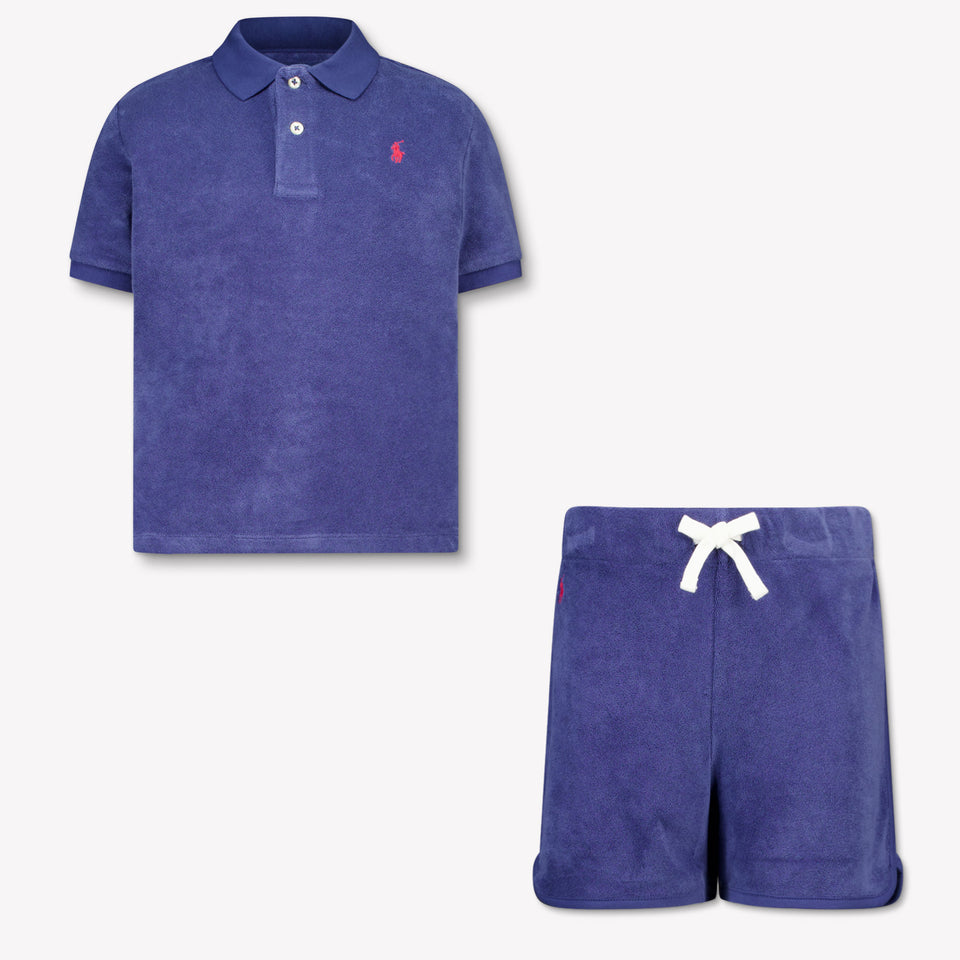 Ralph Lauren niños Chicos Establecer en Navy