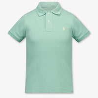 Ralph Lauren Bambini Ragazzi Polo In Verde Chiaro