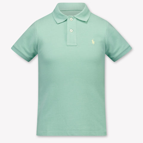 Ralph Lauren niños Chicos polo en Verde Claro
