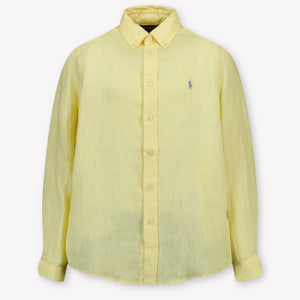 Ralph Lauren Bambini Ragazzi Camicetta dentro Giallo