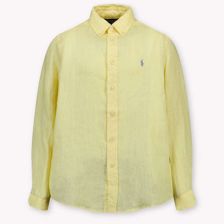 Ralph Lauren Bambini Ragazzi Camicetta dentro Giallo