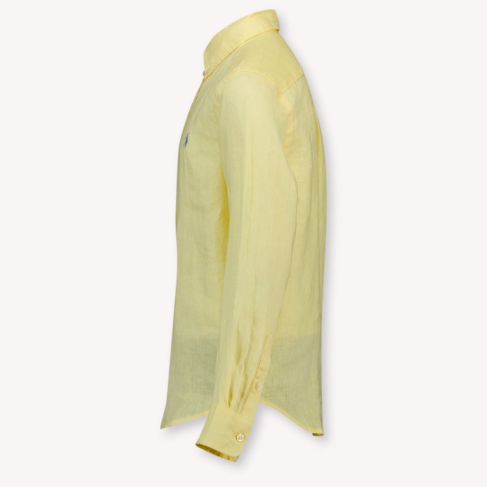 Ralph Lauren Kinder Jungen Bluse rein Gelb