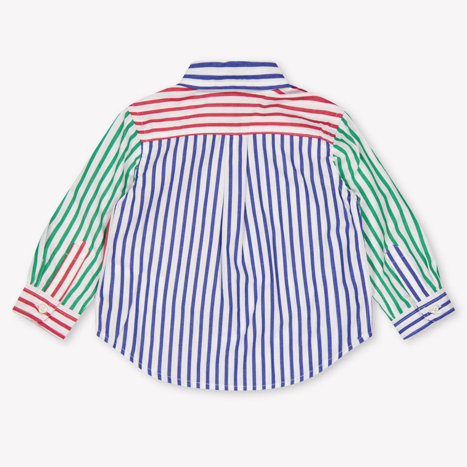 Ralph Lauren Baby Jungen Bluse rein Blau