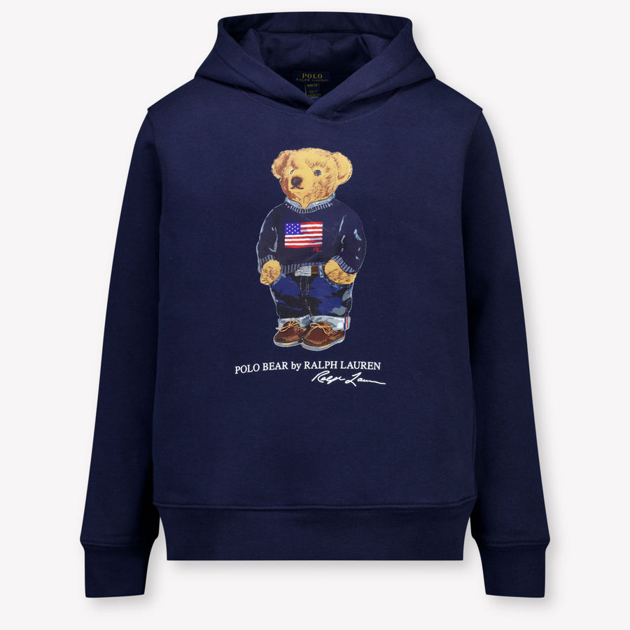 Ralph Lauren Enfants Garçons Pull en Navy
