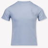 Ralph Lauren niños Chicos Camiseta adentro Azul Claro