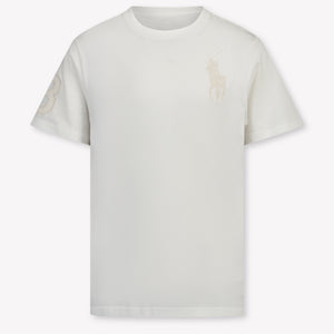 Ralph Lauren Bambini Ragazzi Maglietta dentro Bianco