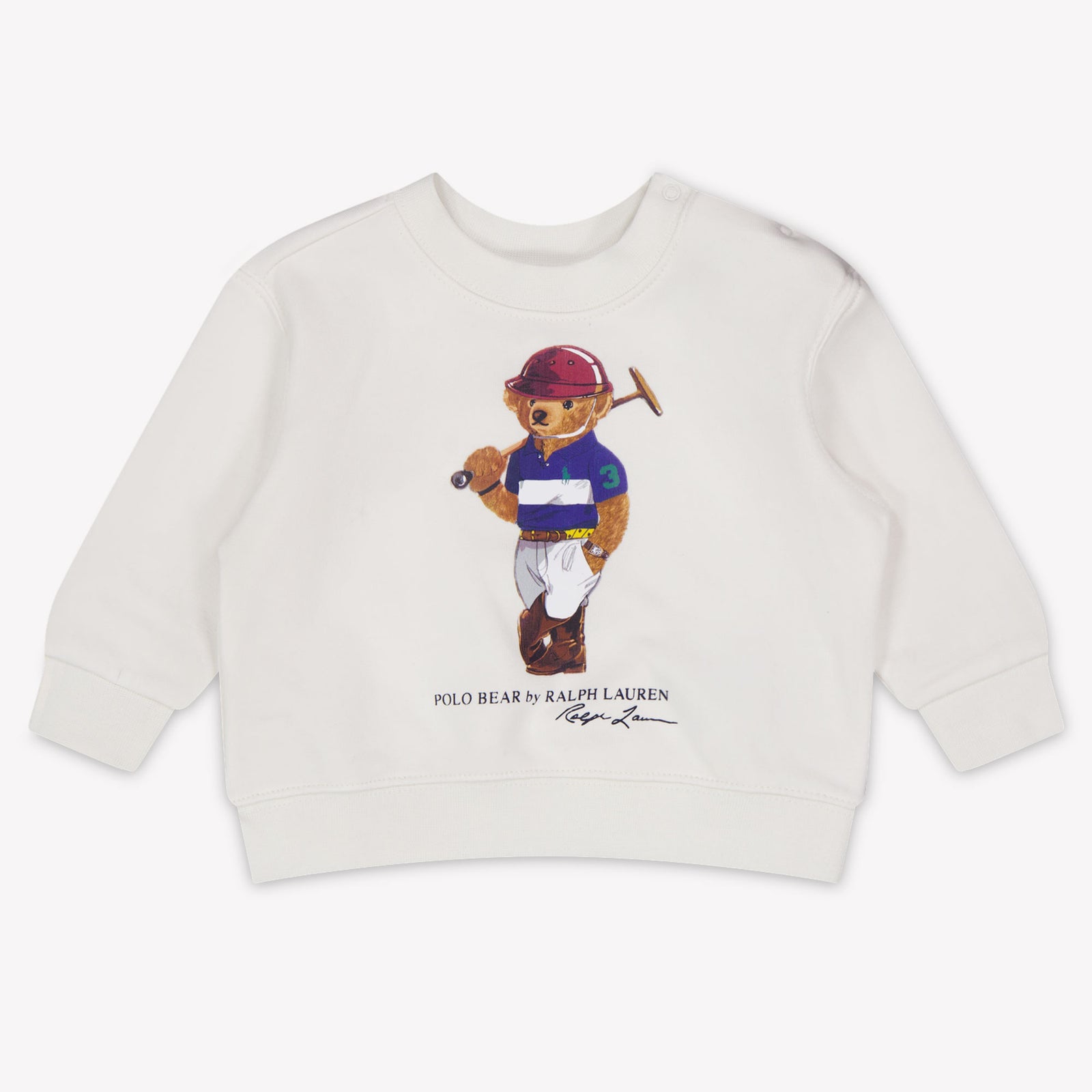 Ralph Lauren Bambino Ragazzi Maglione dentro Bianco