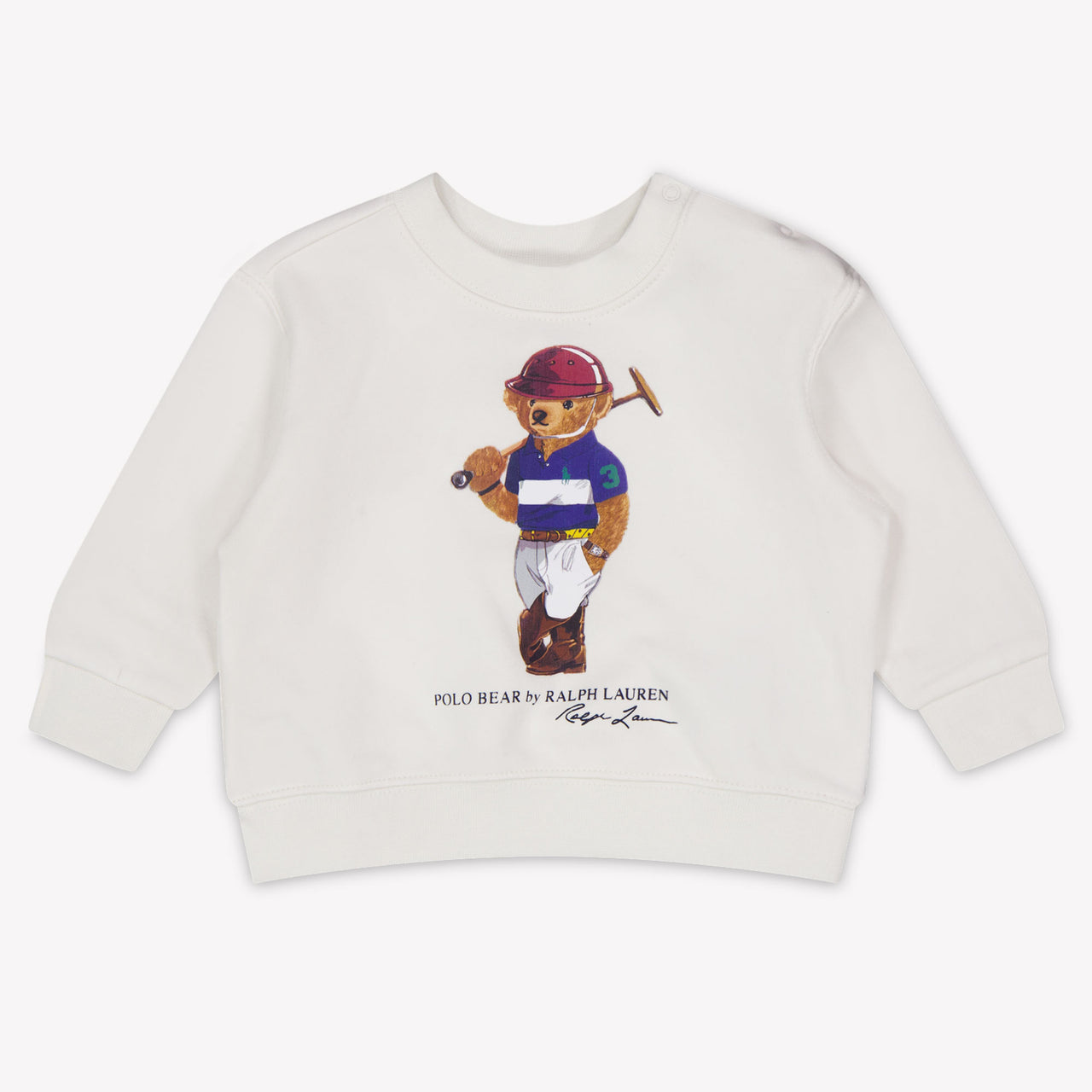 Ralph Lauren Bébé Garçons Pull en Blanc