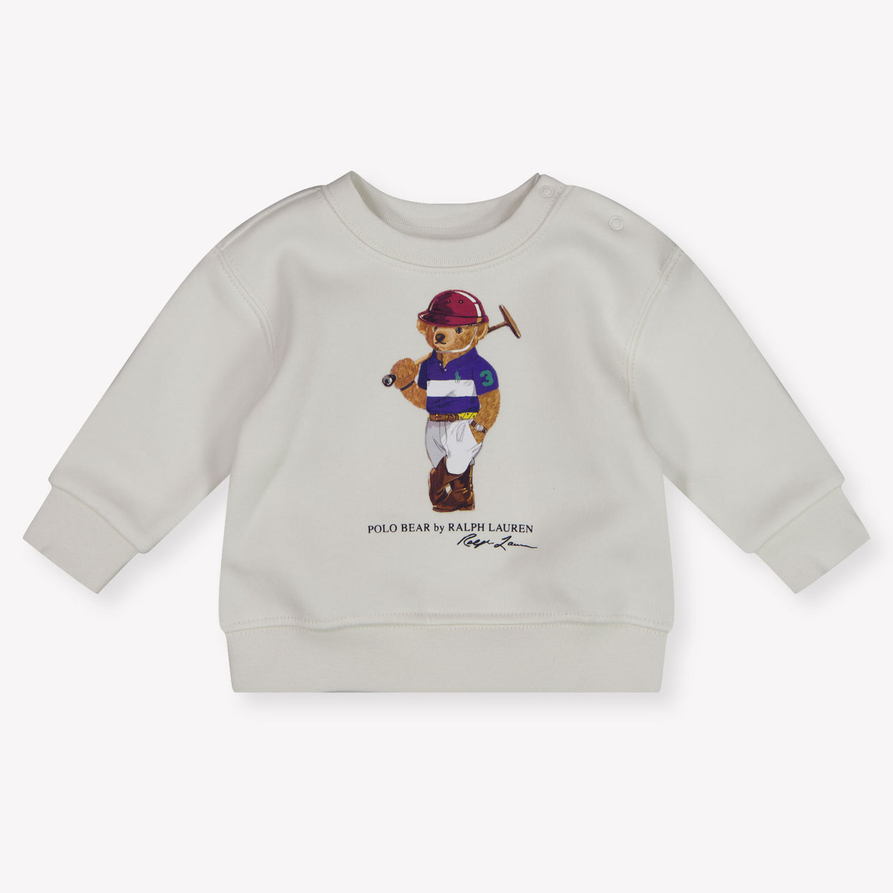 Ralph Lauren Bébé Garçons Pull en Blanc