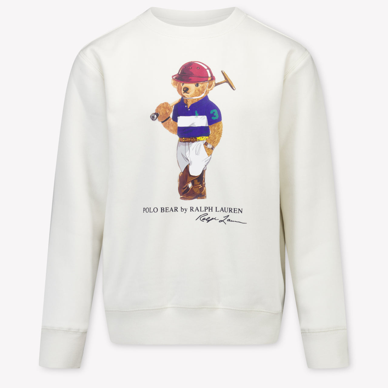 Ralph Lauren Kids Boys Sweater In White