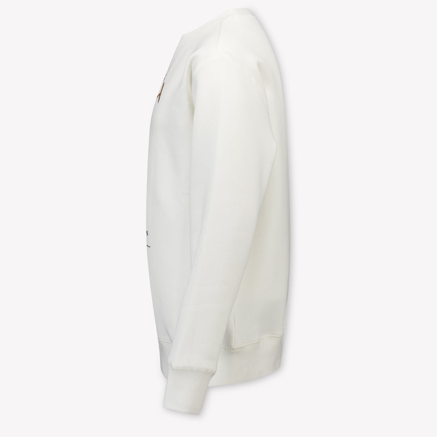 Ralph Lauren Kids Boys Sweater In White