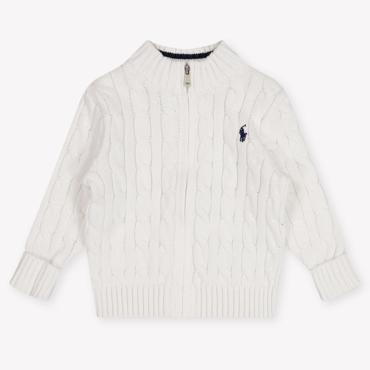 Ralph Lauren bebe Chicos suéter en Blanco