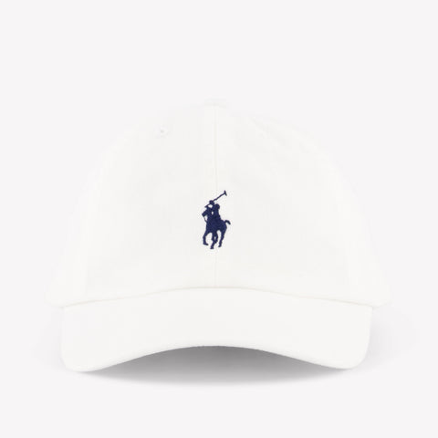 Ralph Lauren Kids Boys Cap In White