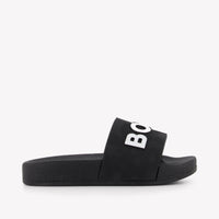 Boss Garçons Pantoufles Noir