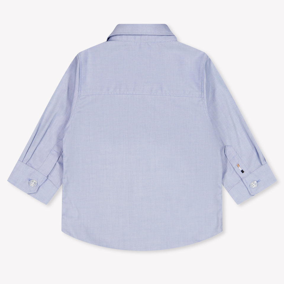 Boss Bébé Garçons Chemisier Bleu Clair