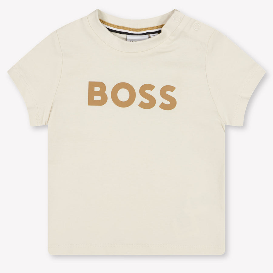 Boss Bébé Garçons T-shirt dans Beige