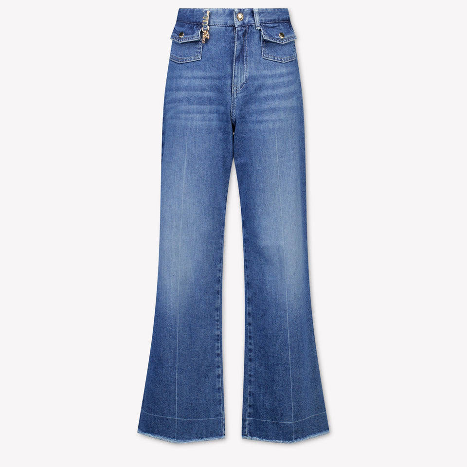 Chloe Bambini Ragazze Jeans Dentro Blu