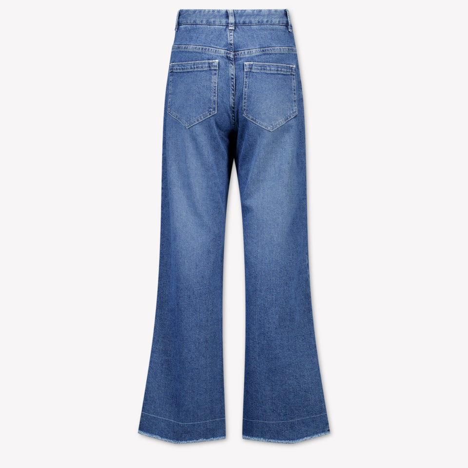Chloe Bambini Ragazze Jeans Dentro Blu