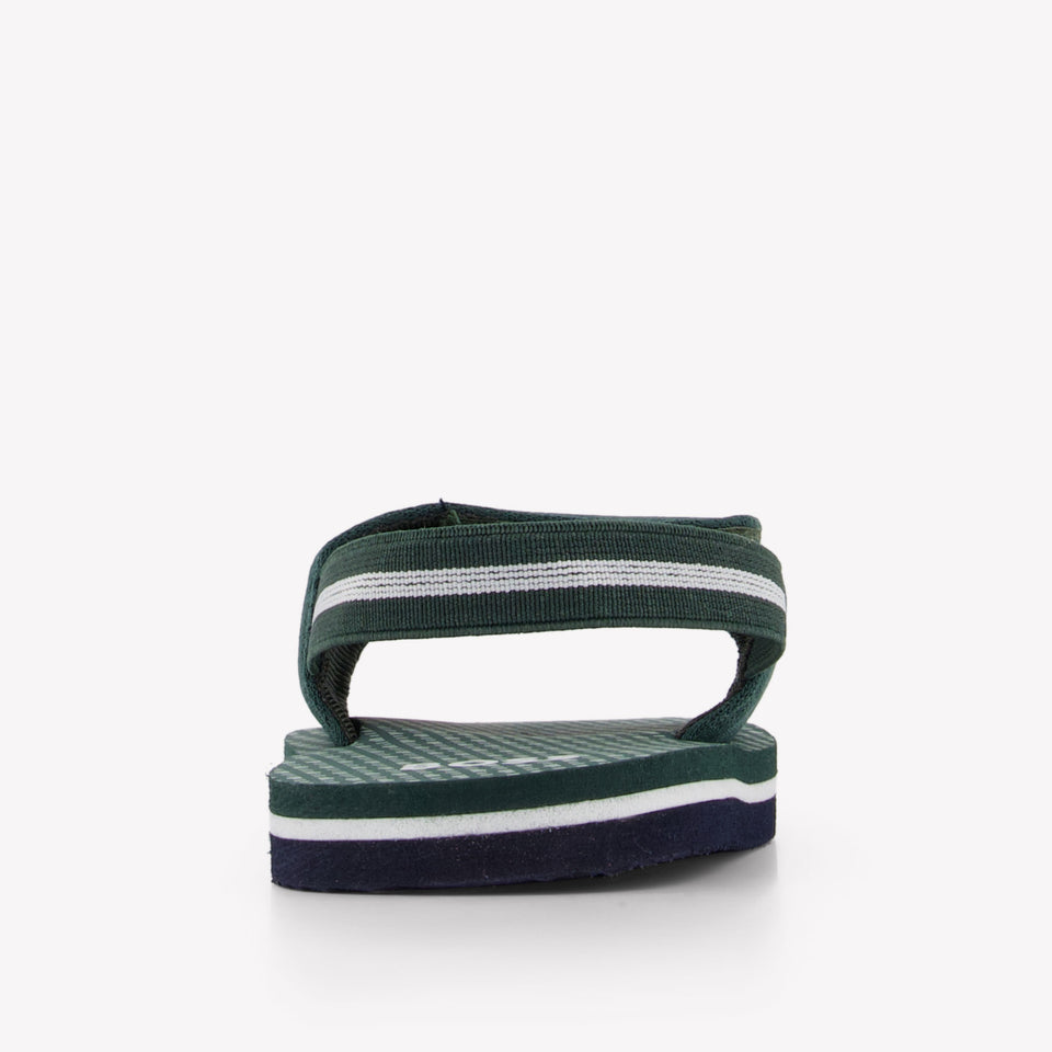 Boss Garçons Pantoufles Vert