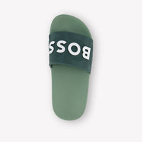 Boss Garçons Pantoufles Vert