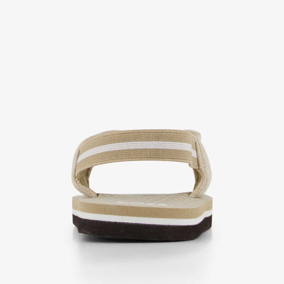 Boss Jungen Hausschuhe rein Beige