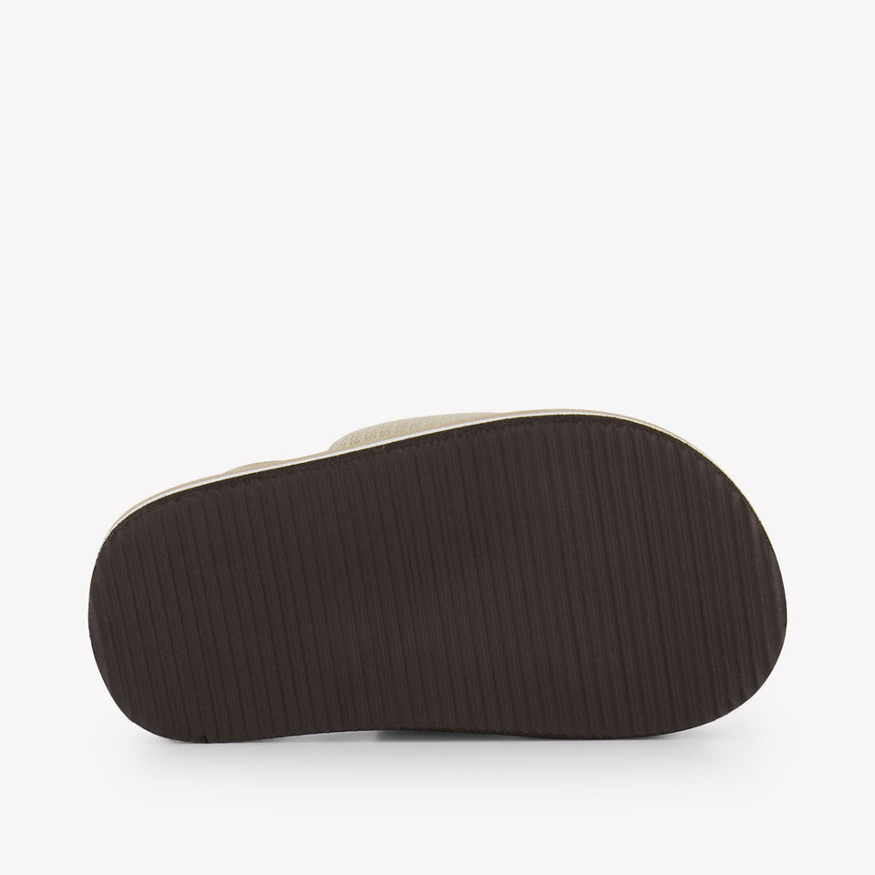 Boss Jungen Hausschuhe rein Beige