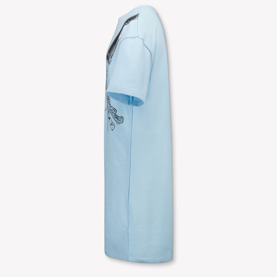 Marc Jacobs Enfants Filles Habillez-vous Bleu Clair