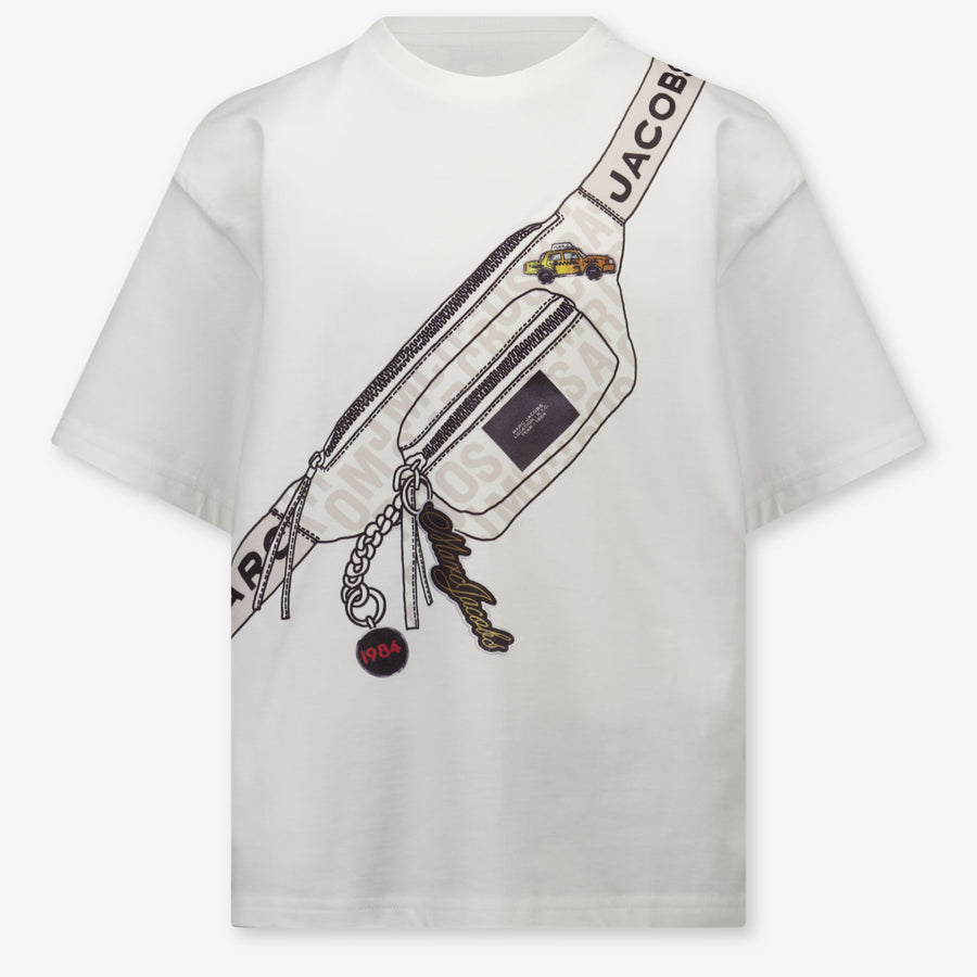 Marc Jacobs Enfants Garçons T-shirt dans Blanc