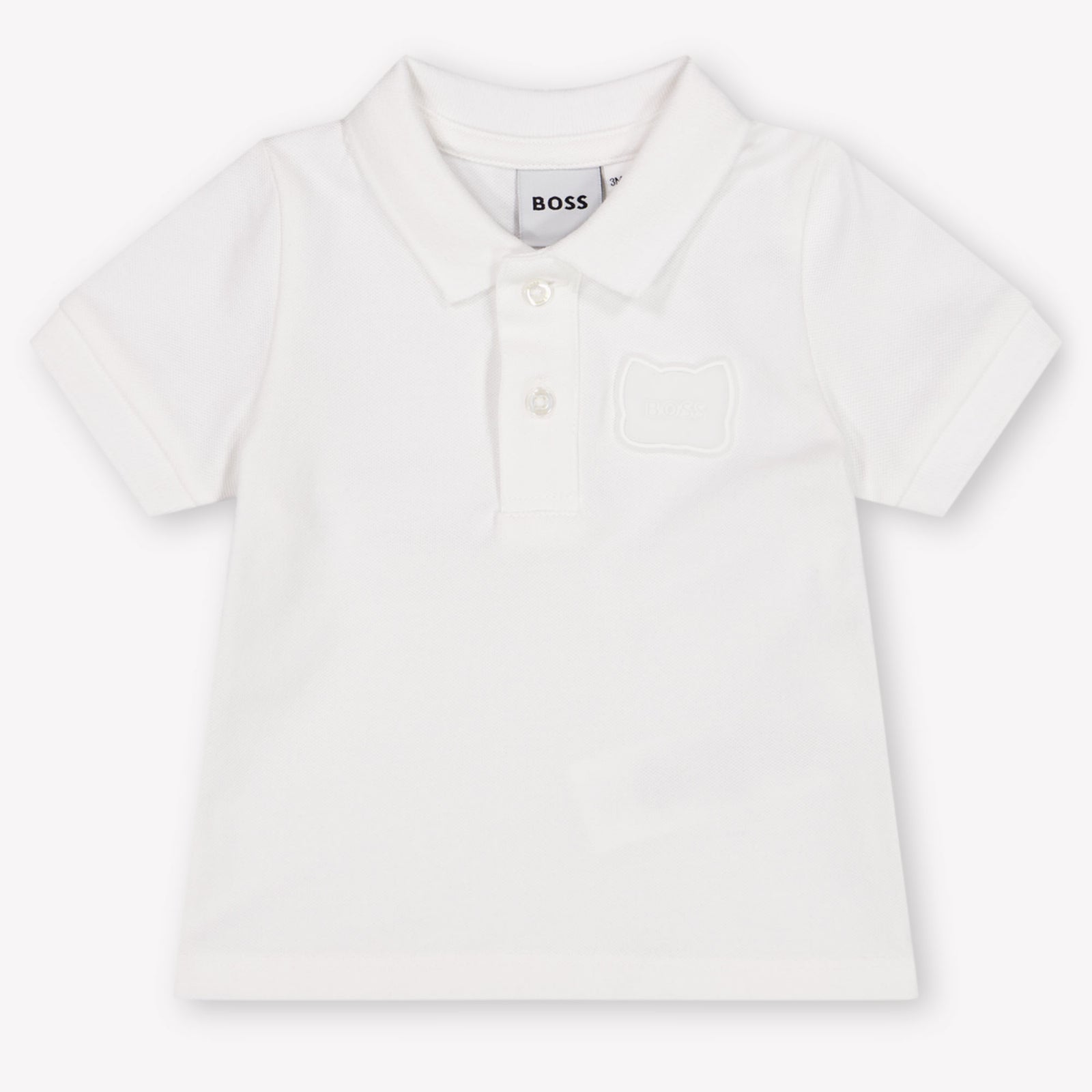 Boss Bambino Ragazzi Polo In Bianco