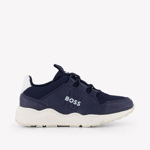 Boss Chicos Zapatillas en Navy