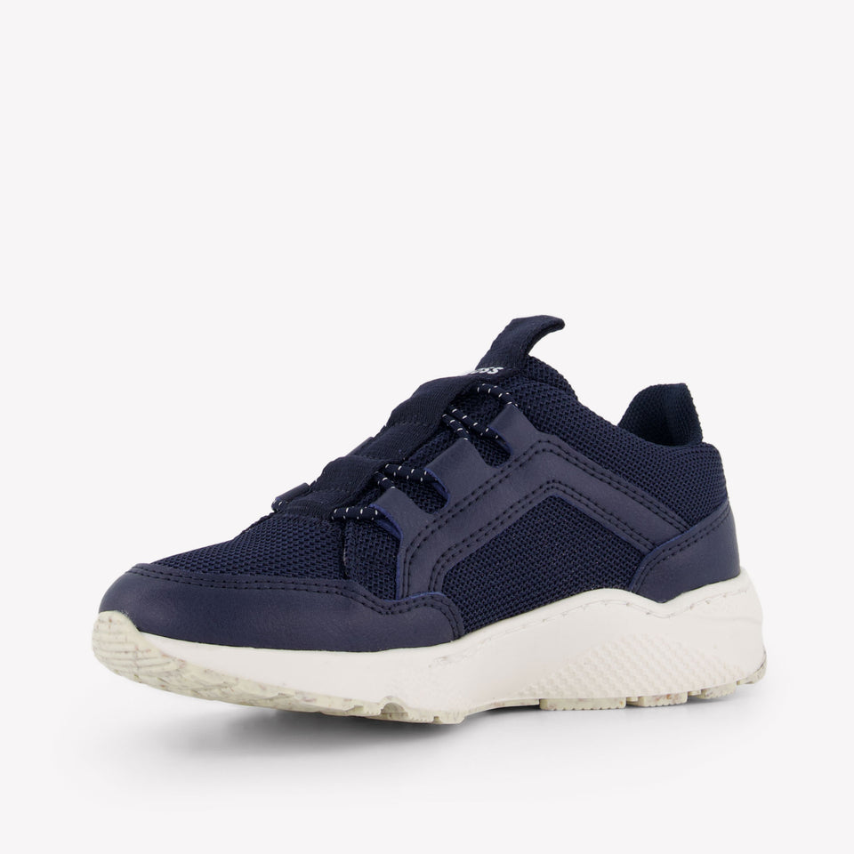 Boss Garçons Baskets dans Navy