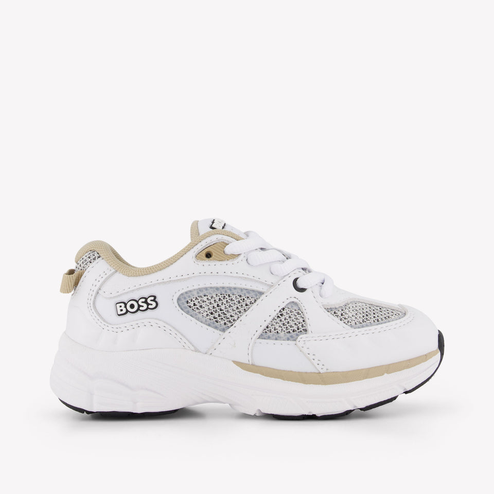 Boss Ragazzi Scarpe da ginnastica dentro Bianco