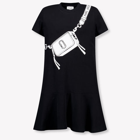 Marc Jacobs Enfants Filles Habillez-vous Noir