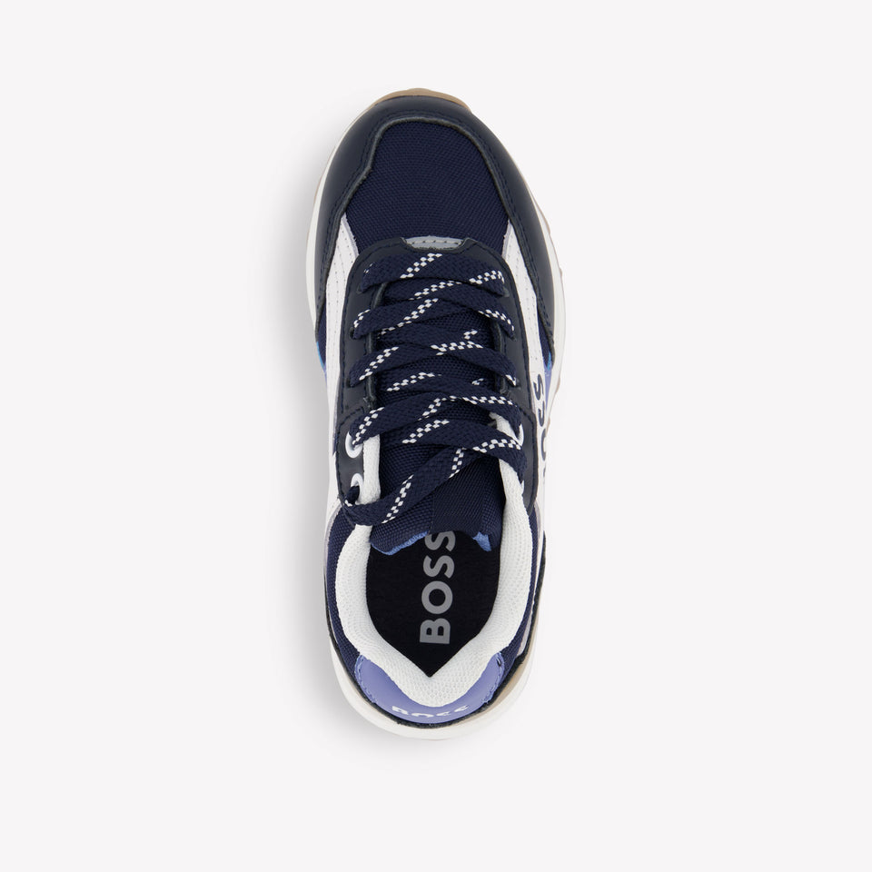 Boss Ragazzi Scarpe da ginnastica dentro Navy