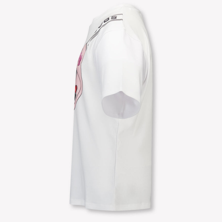 Marc Jacobs Enfants Filles T-shirt dans Blanc