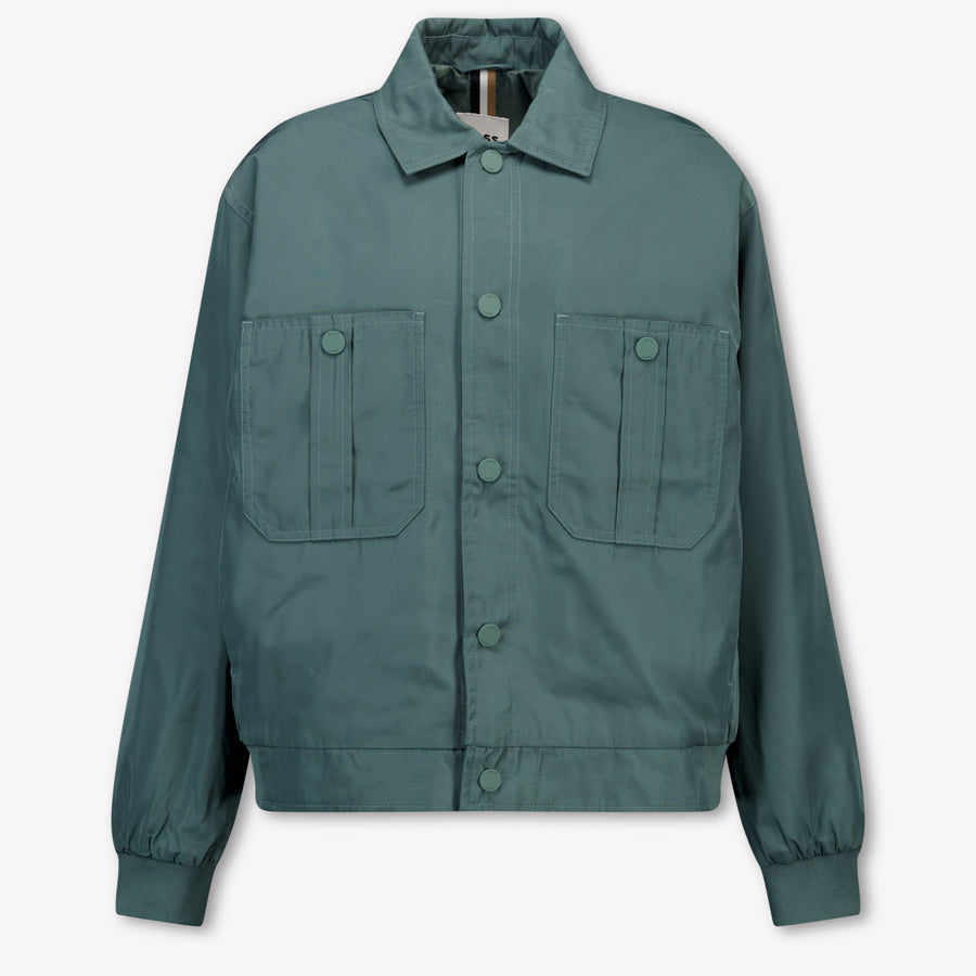 Boss Enfants Garçons Veste d'été Vert