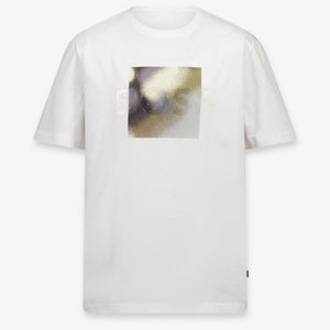 Boss Kids Boys T-Shirt In White
