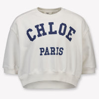 Chloe Kinder Mädchen Pullover rein Weiß