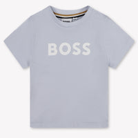 Boss Bambino Ragazzi Maglietta dentro Azzurro