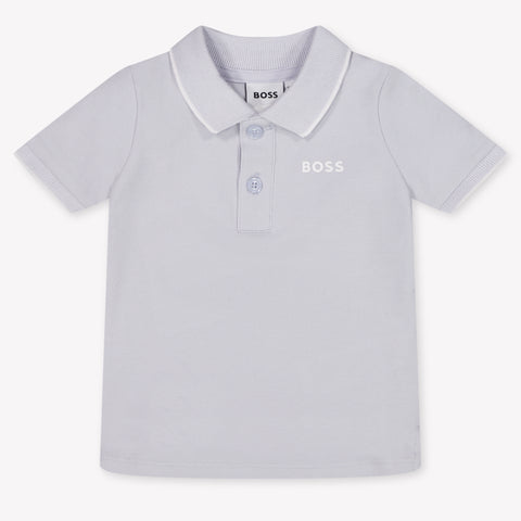 Boss Bambino Ragazzi Polo In Azzurro