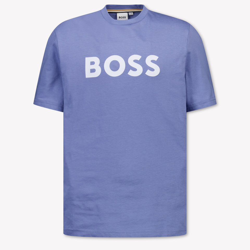 Boss Bambini Ragazzi Maglietta dentro Blu