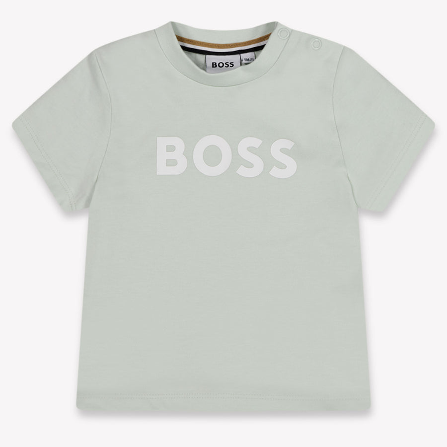 Boss bebe Chicos Camiseta adentro Menta