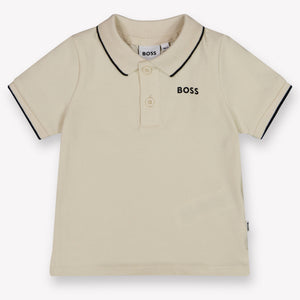 Boss Baby Jungen Polo In Helles Beige