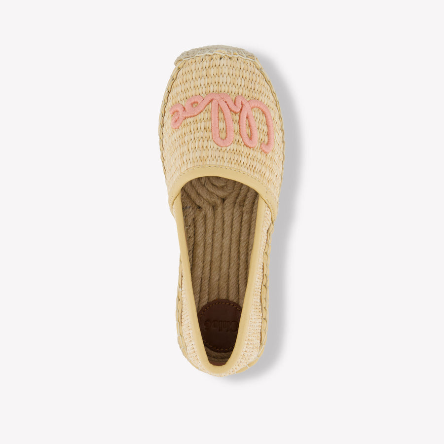 Chloe Mädchen Schuhe rein Helles Beige